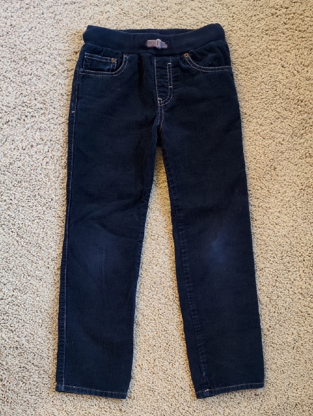 Tucker + Tate Navy Blue Corduroy Pull-On Pants